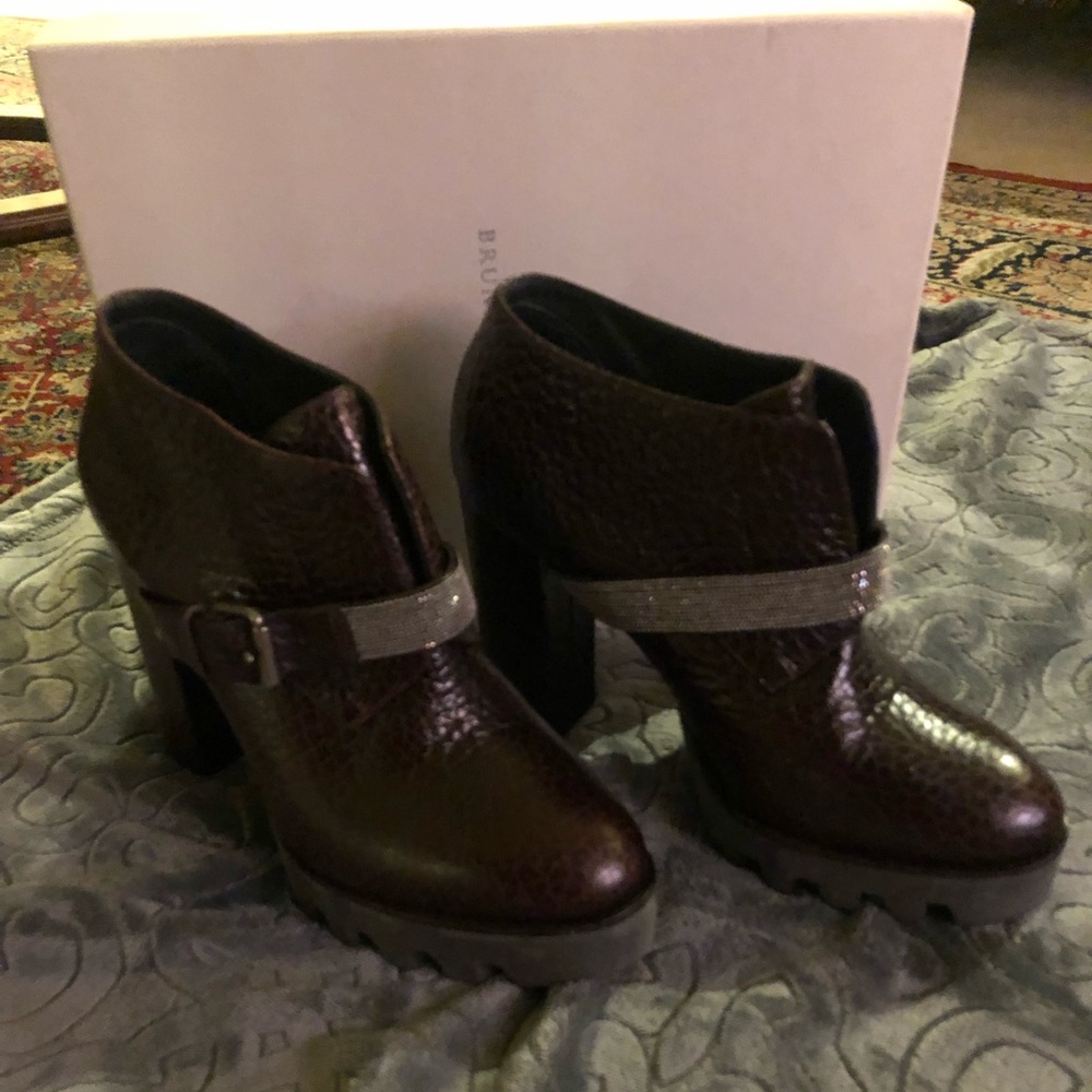 brunello cucinelli booties